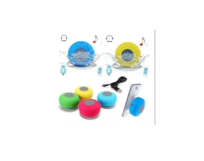 Parlante Alta Voz Recargable Ducha Bluetooth Resiste Agua